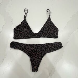 MAI Swim Leopard Set